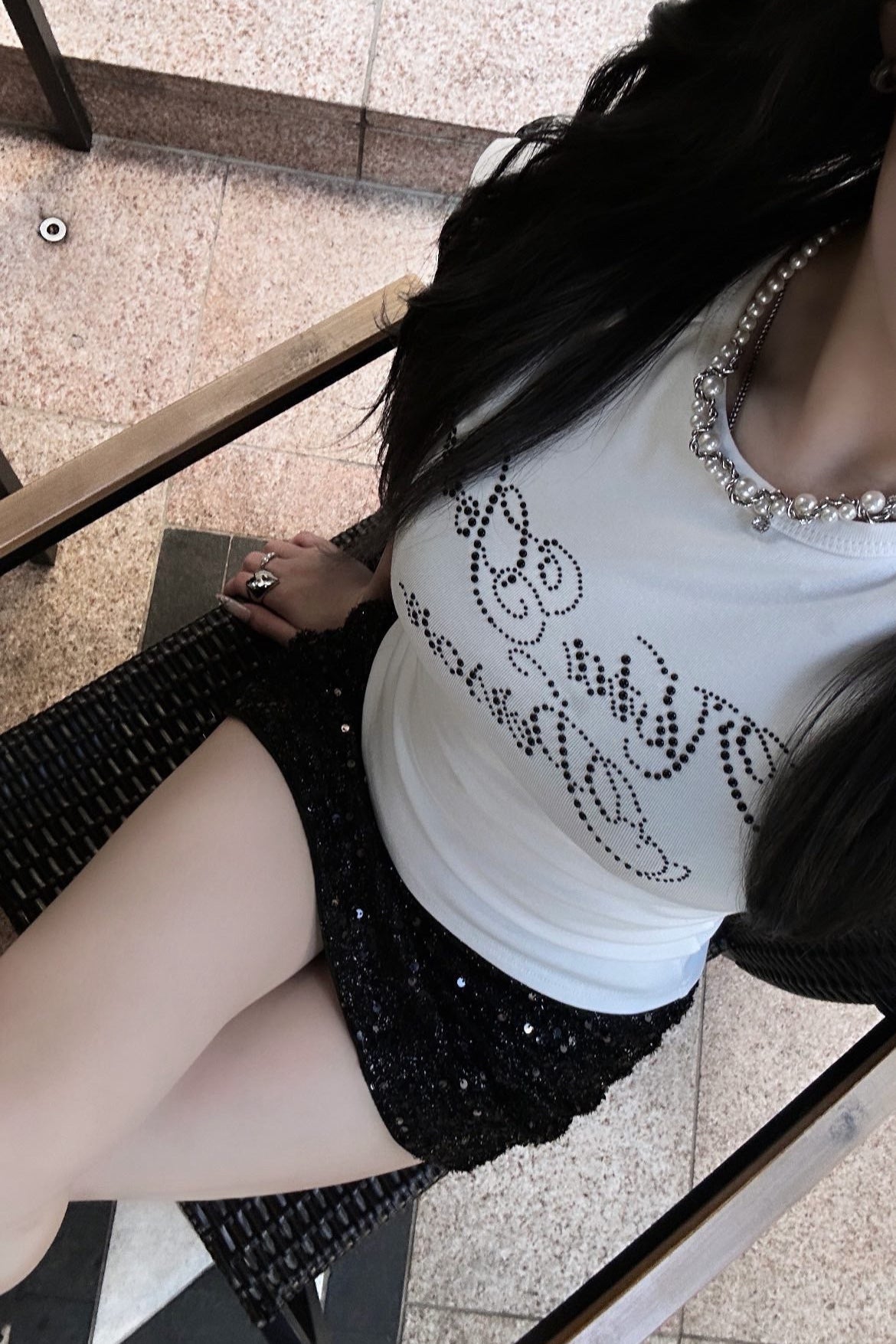 Edge letter Tshirt ZC20862
