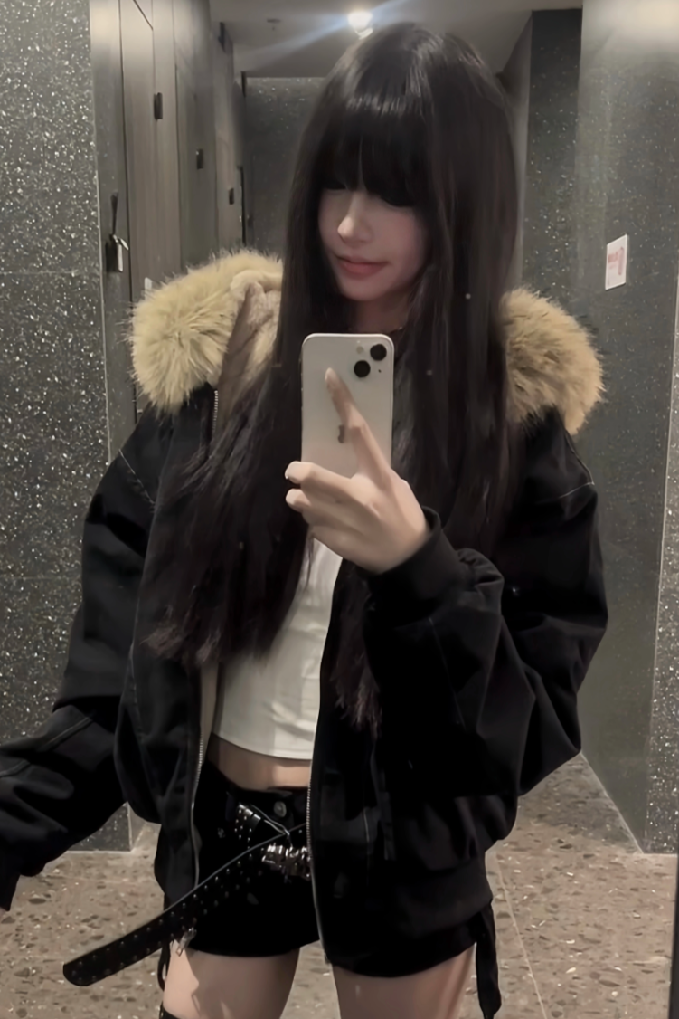 Bloom bIg fur jacket ZC30066