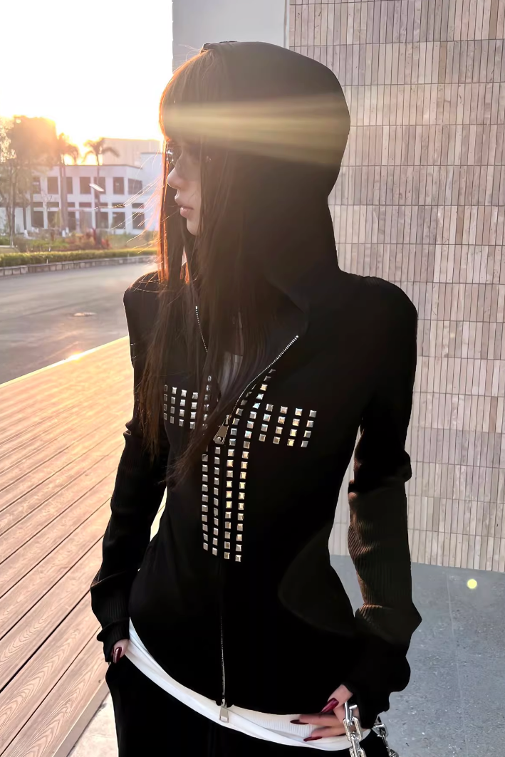 studs design cross tops ZC21190