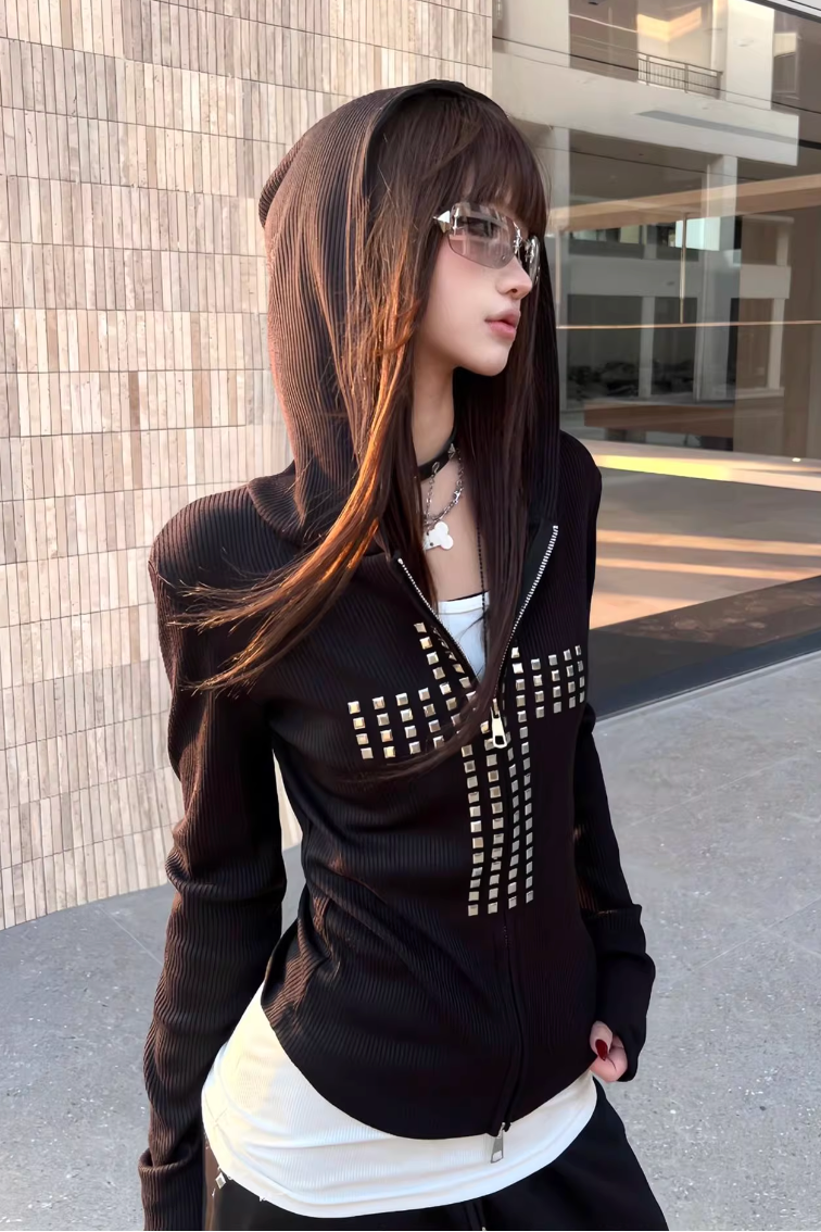 studs design cross tops ZC21190