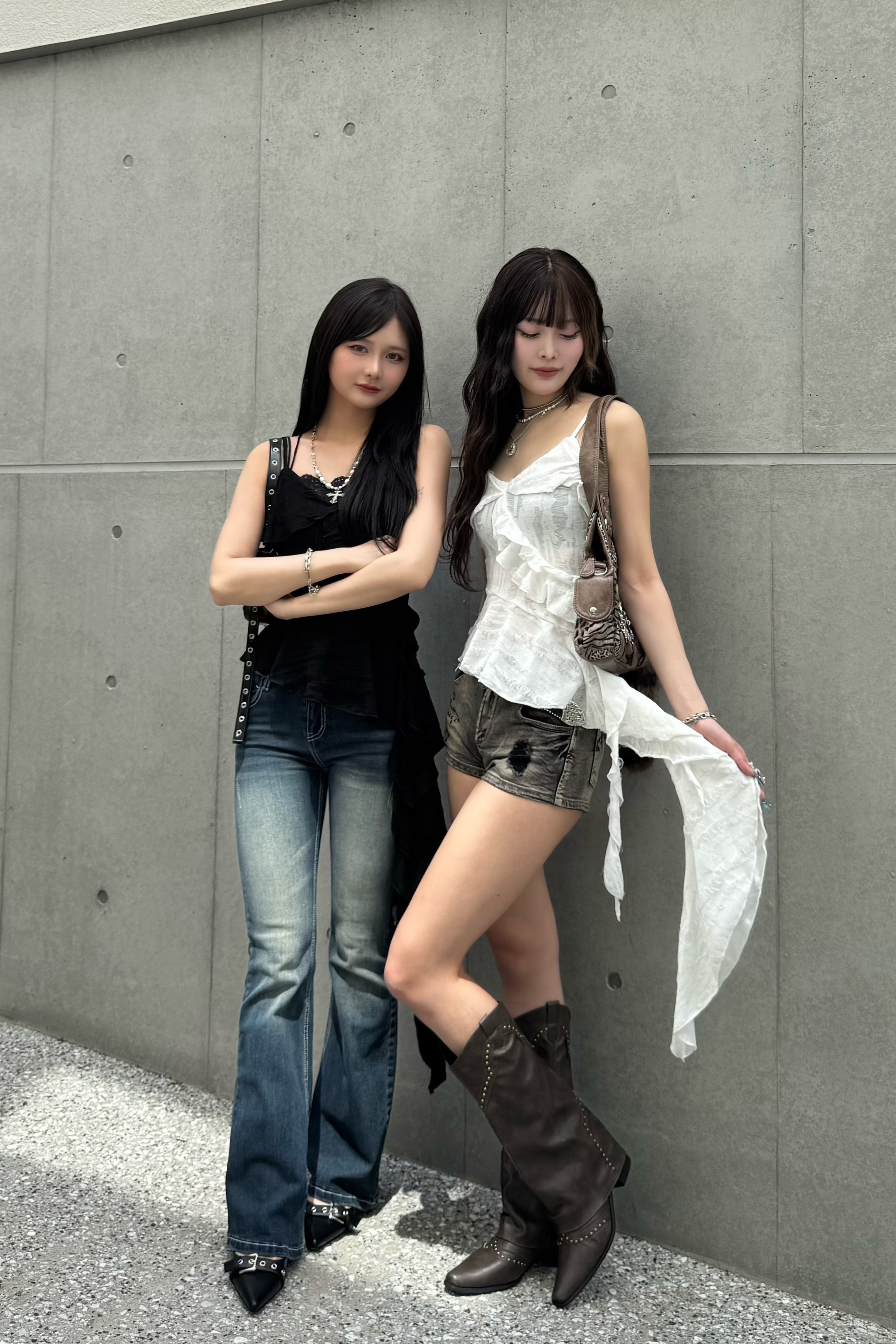 アシンメトリーフリルキャミ ZC21233