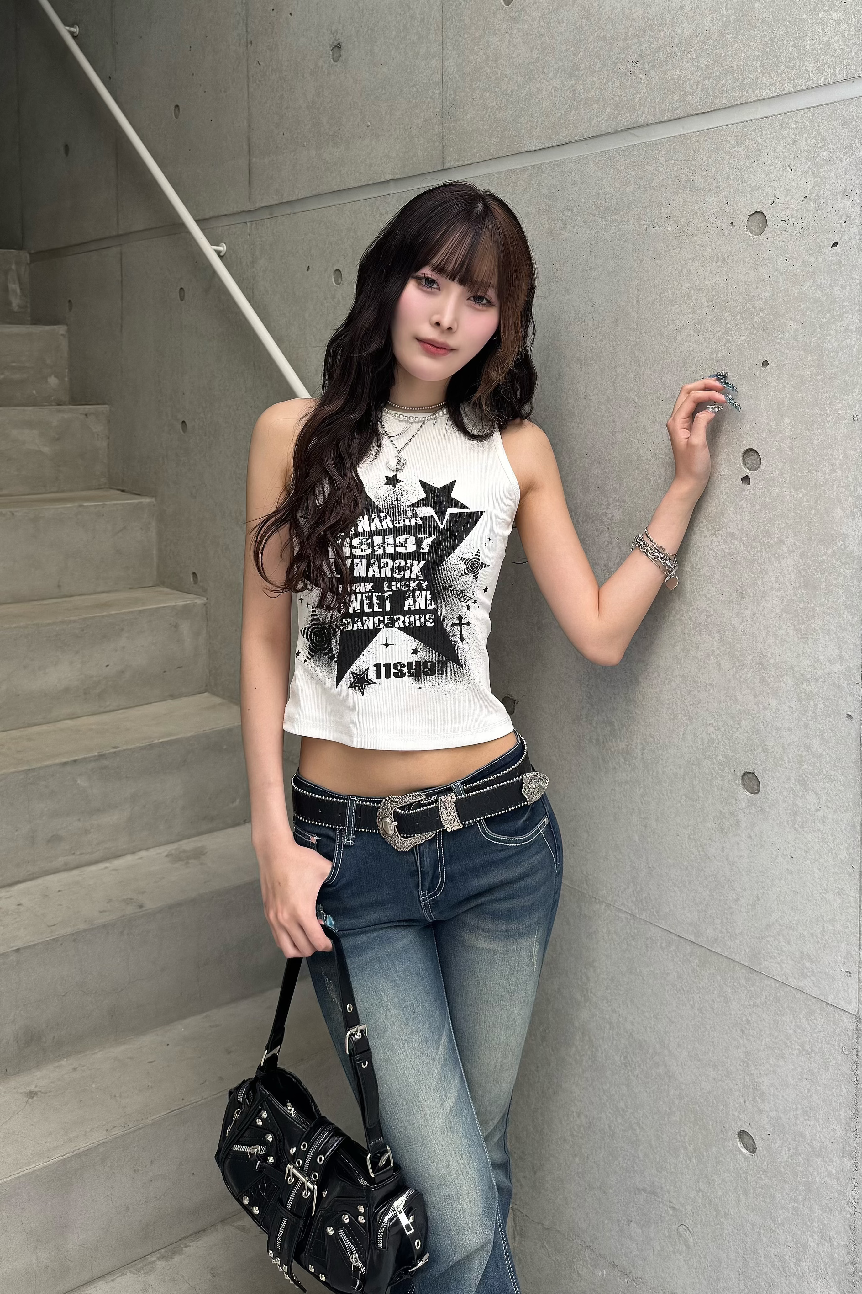 star rock tank top ZC20852
