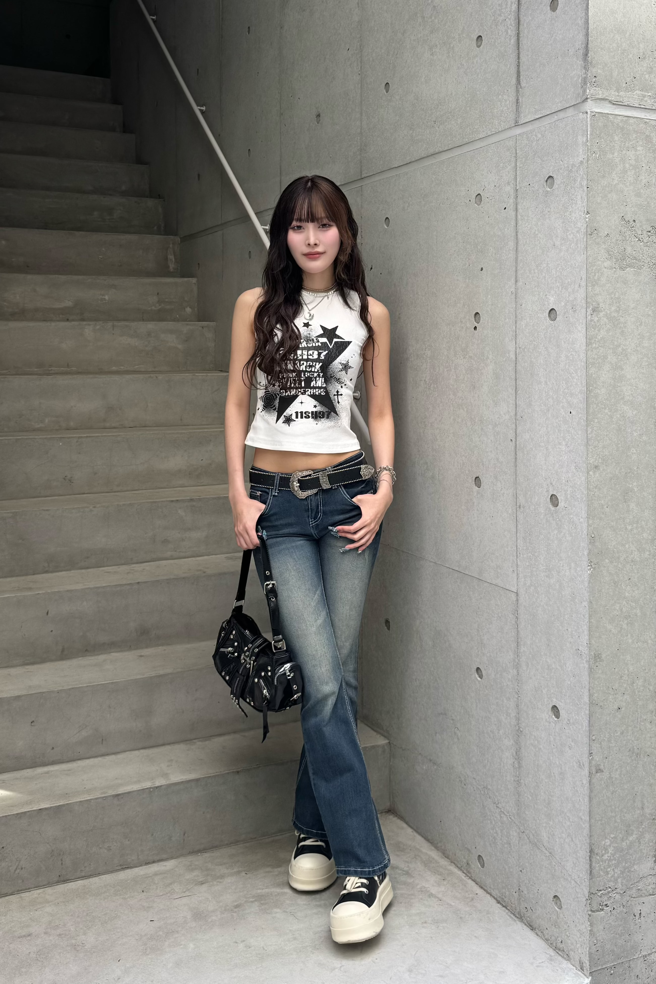 star rock tank top ZC20852