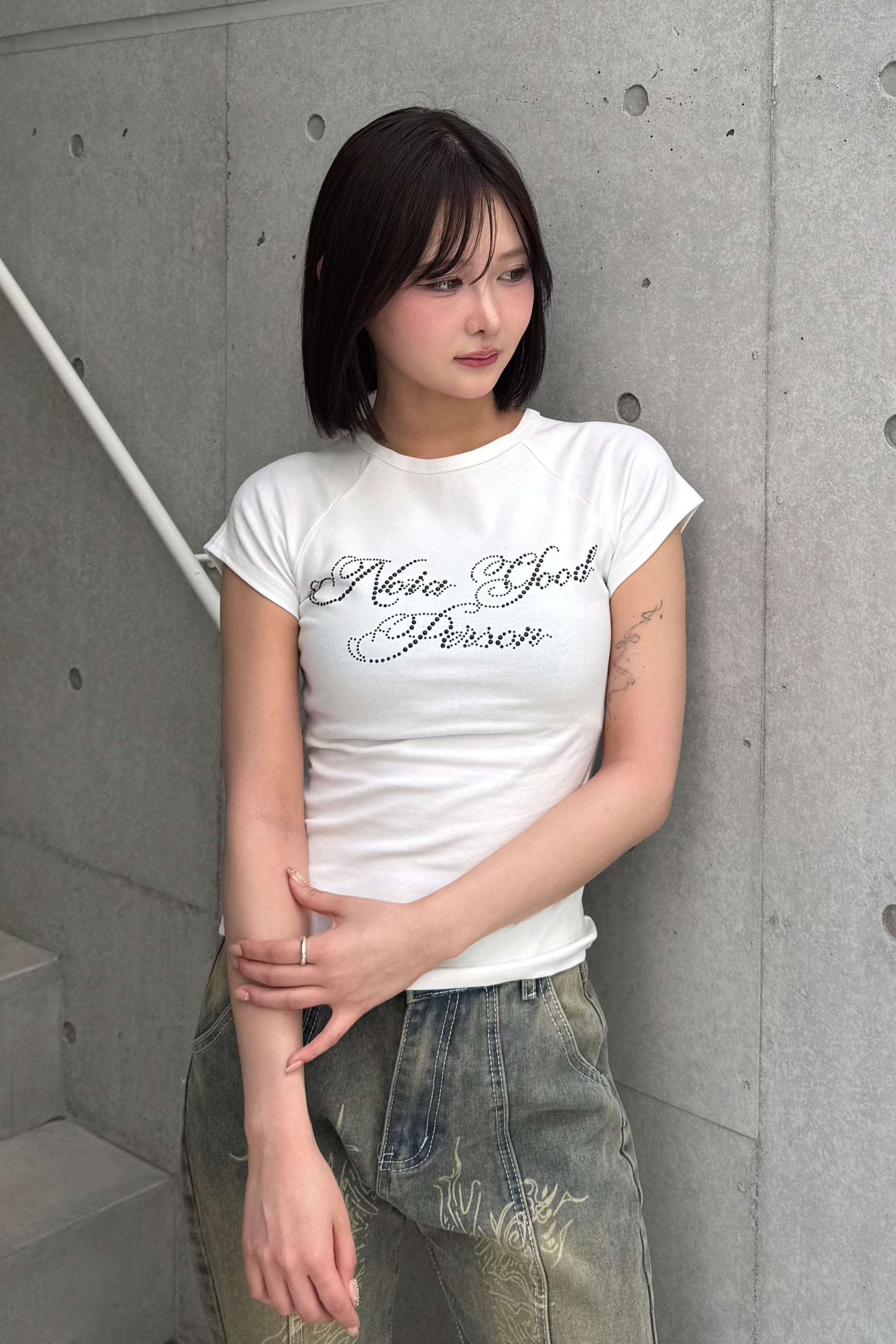 Edge letter Tshirt ZC20862