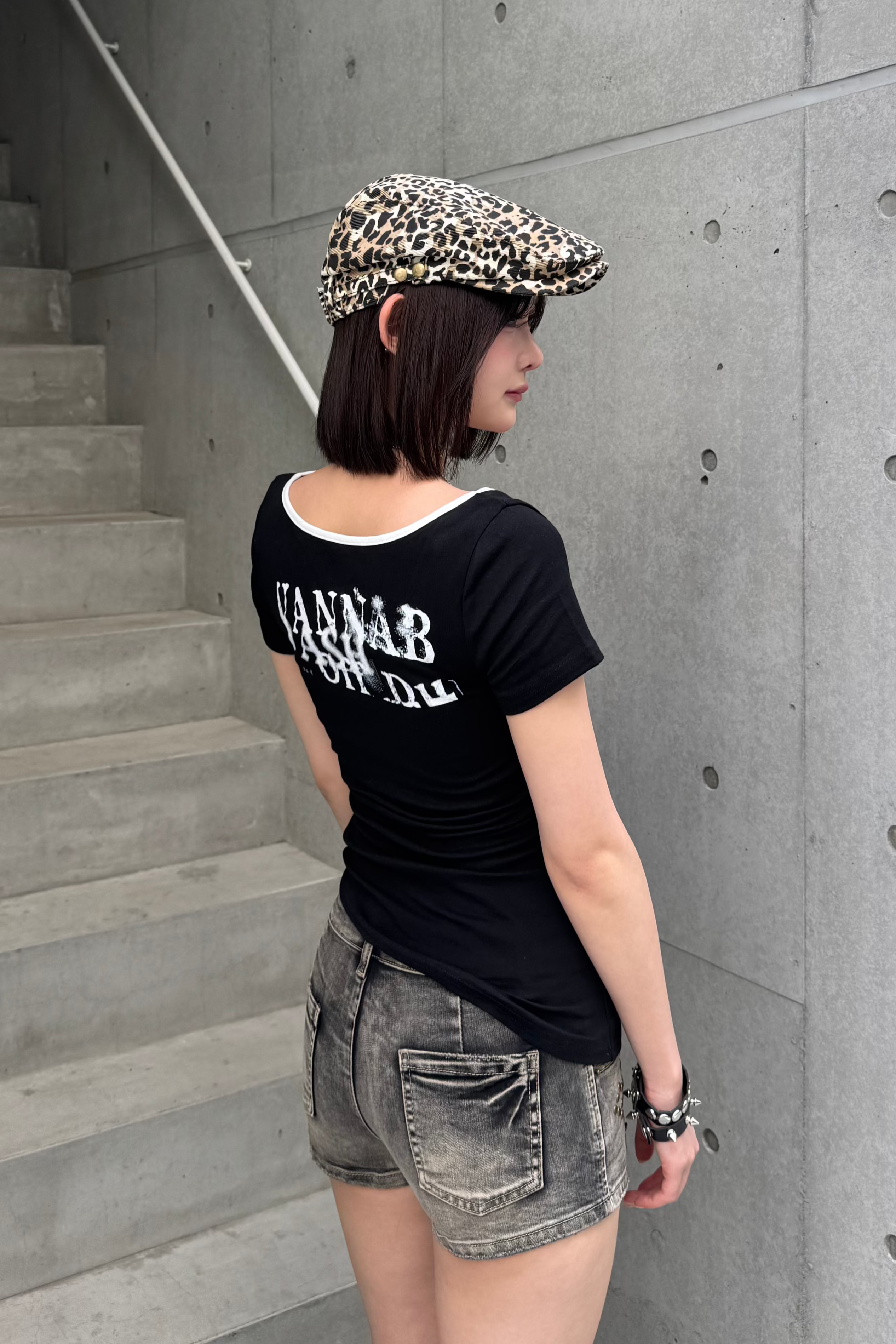 asymmetry rock print Tshirt ZC20865