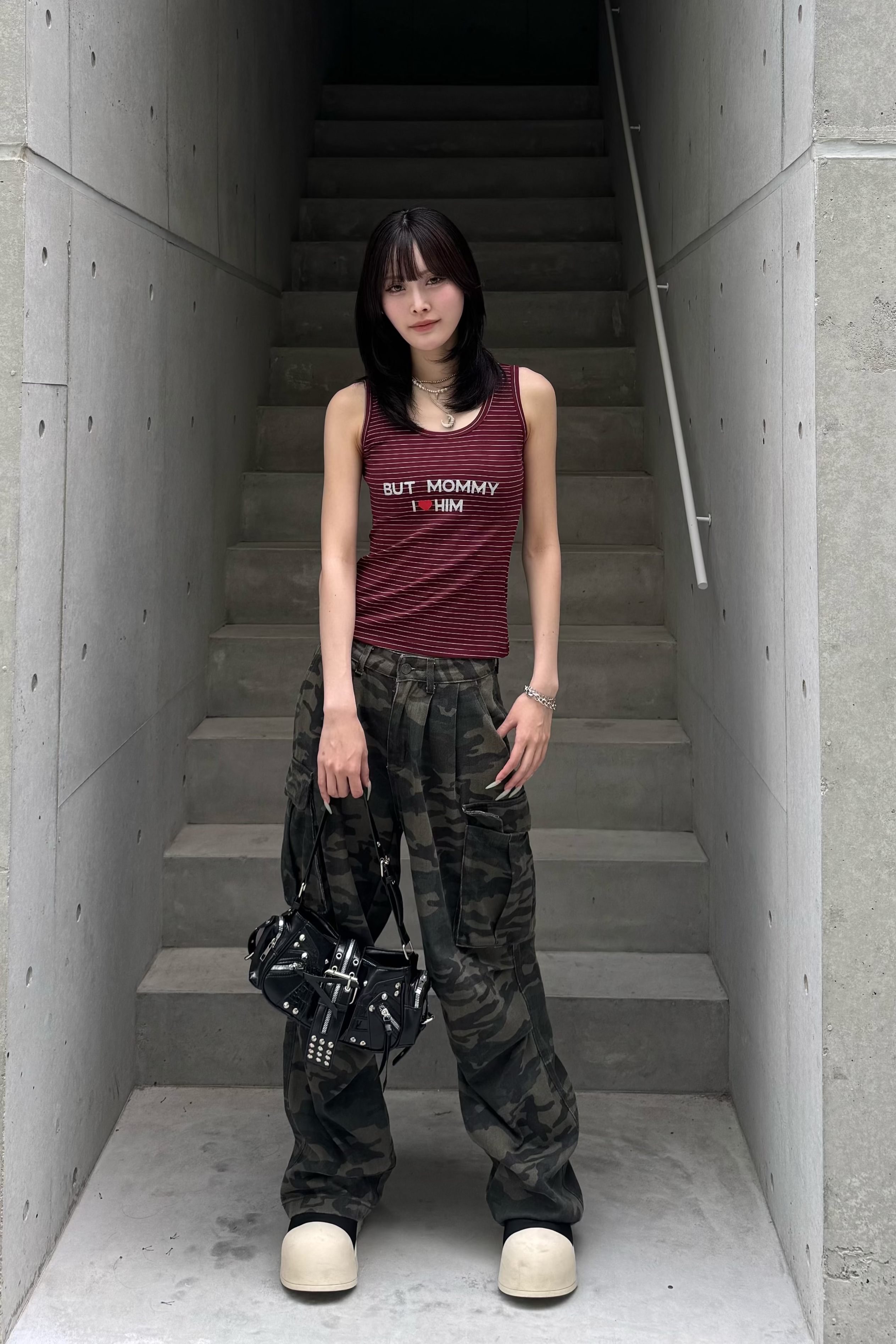 border glitter tank top ZC20900