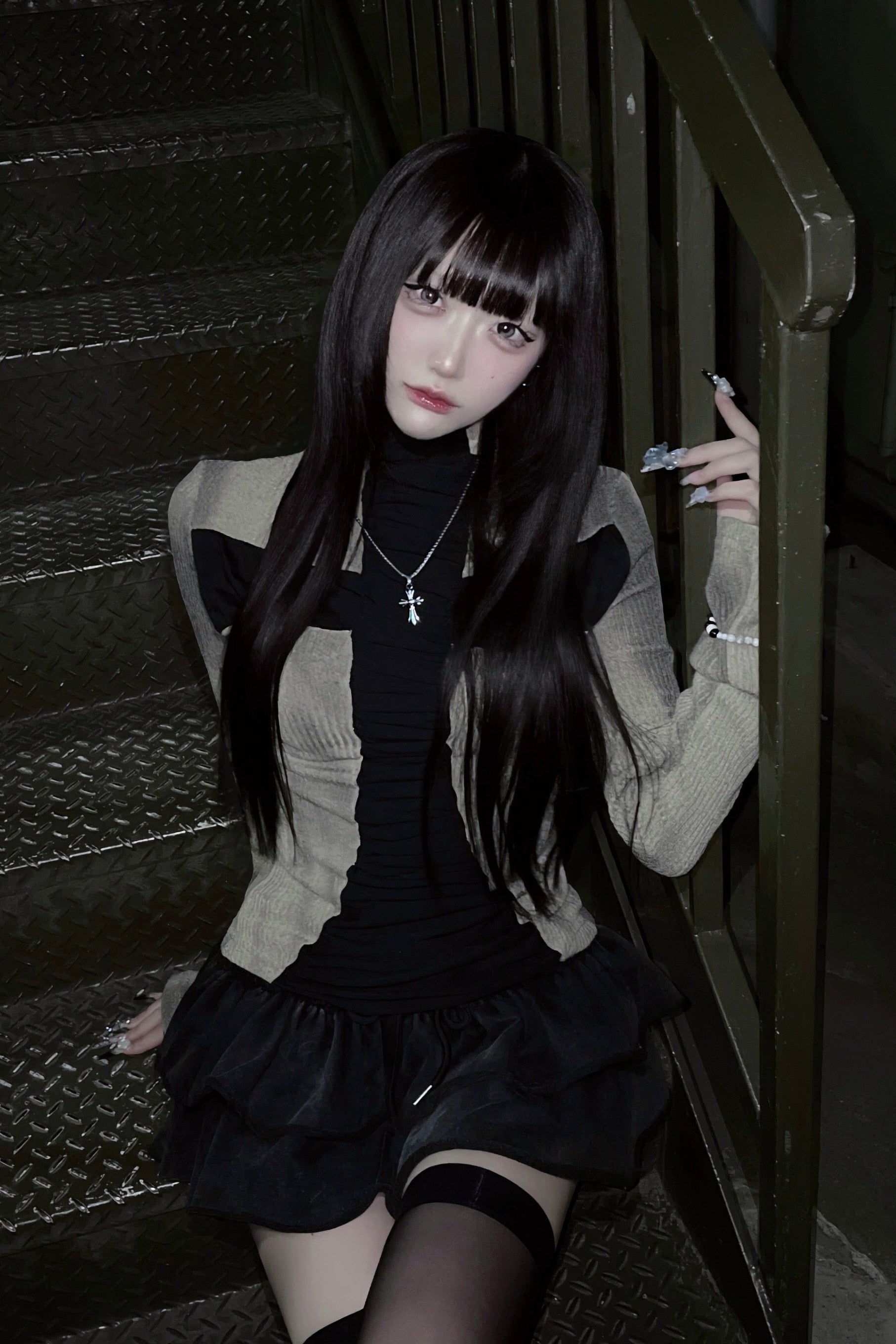 rebel rosary fit tops ZC21215