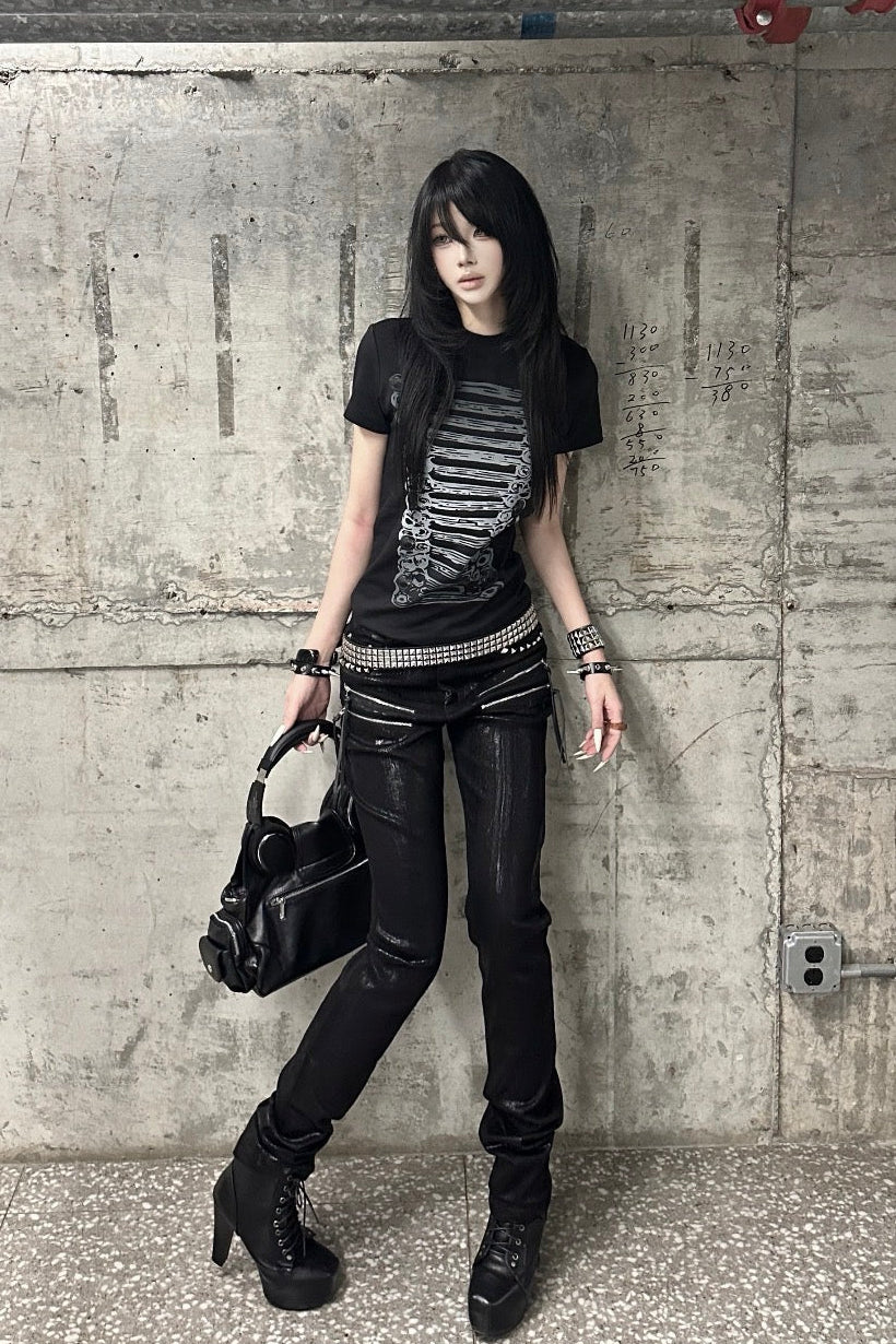 spinal graphic Tshirt ZC21274