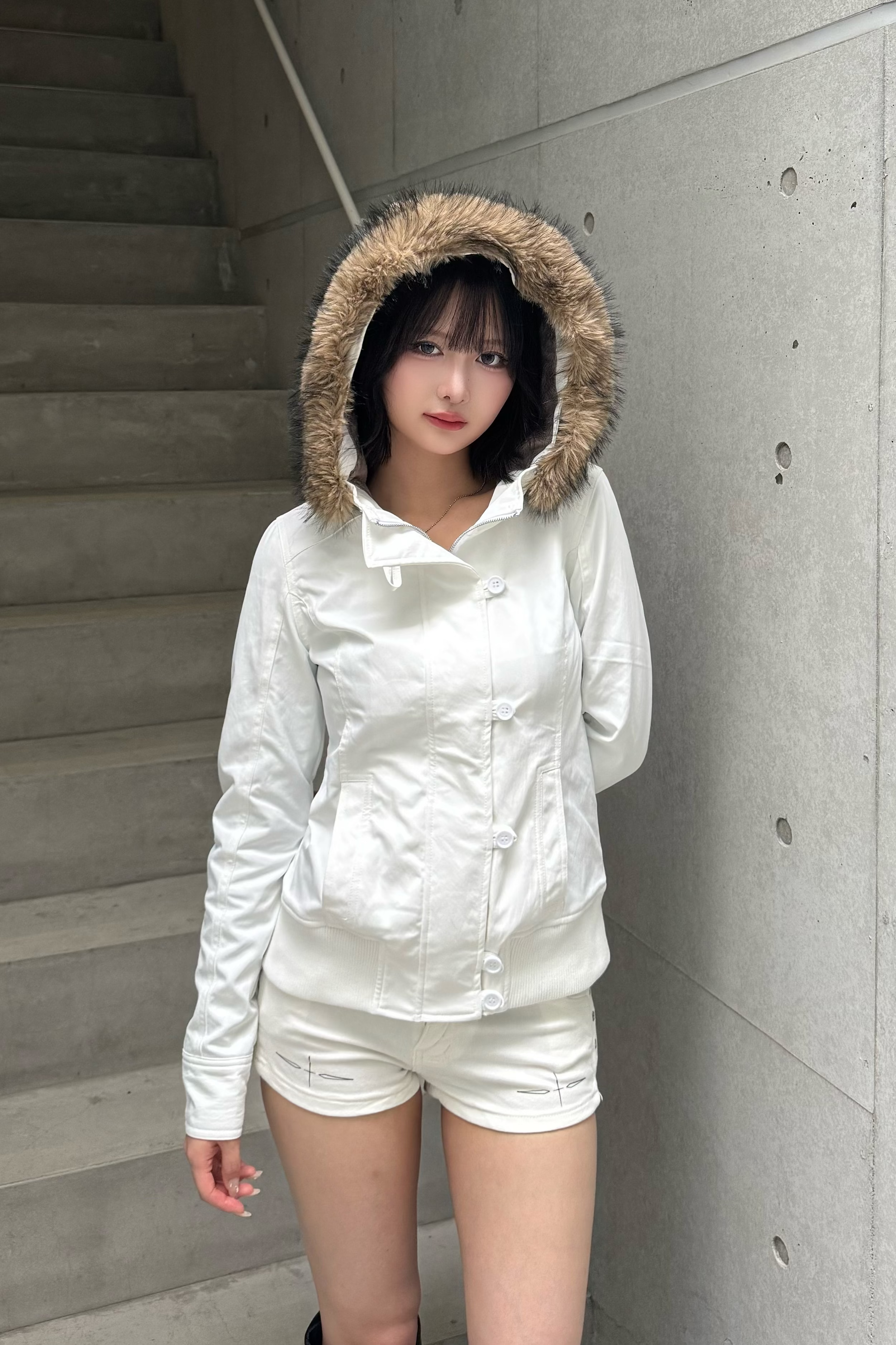 Snow Grip slim Jacket ZC30067