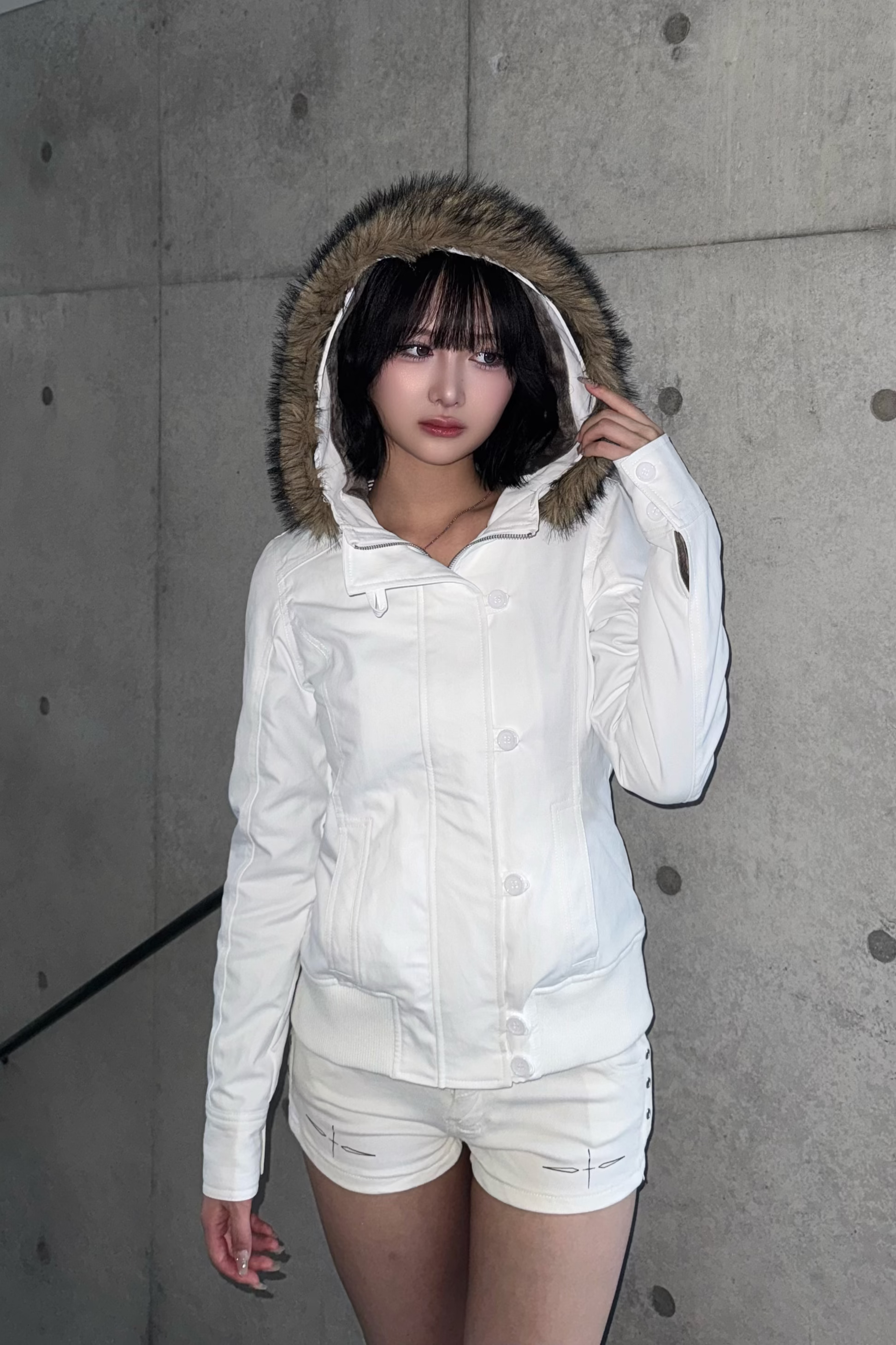 Snow Grip slim Jacket ZC30067