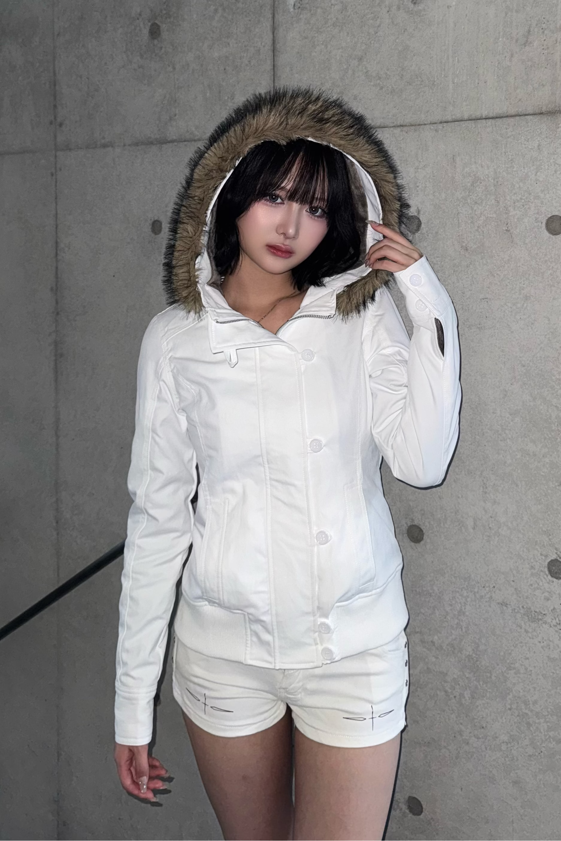 Snow Grip slim Jacket ZC30067