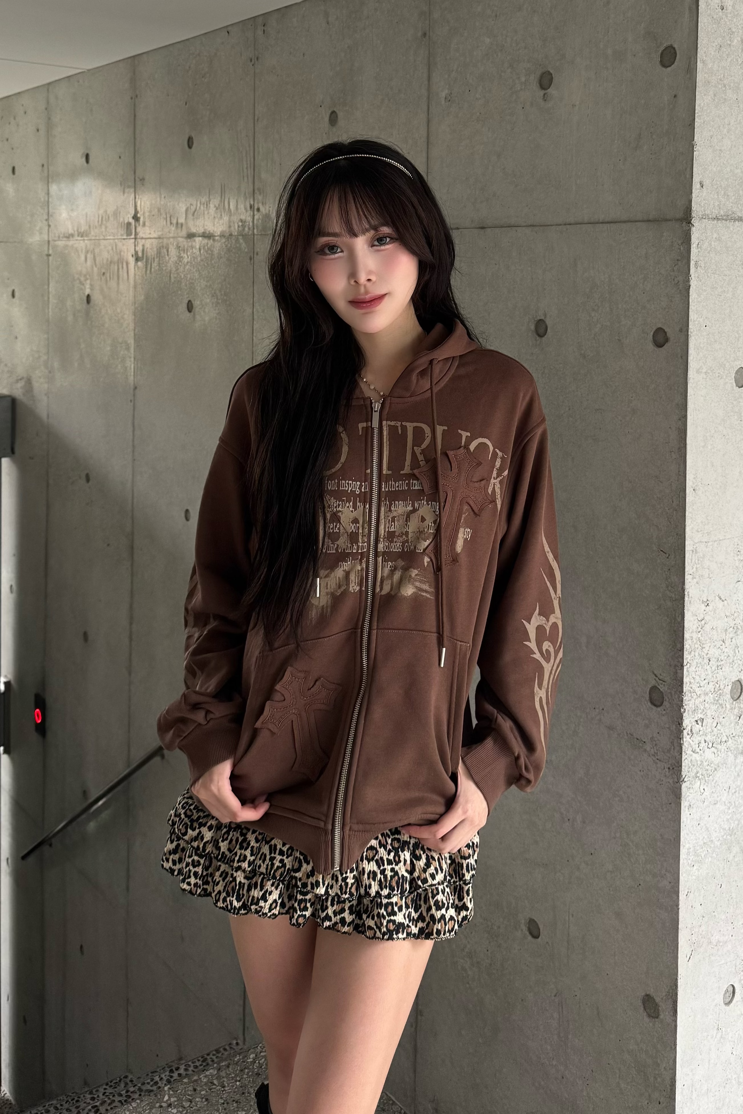 cross stitch hoodie ZC21158