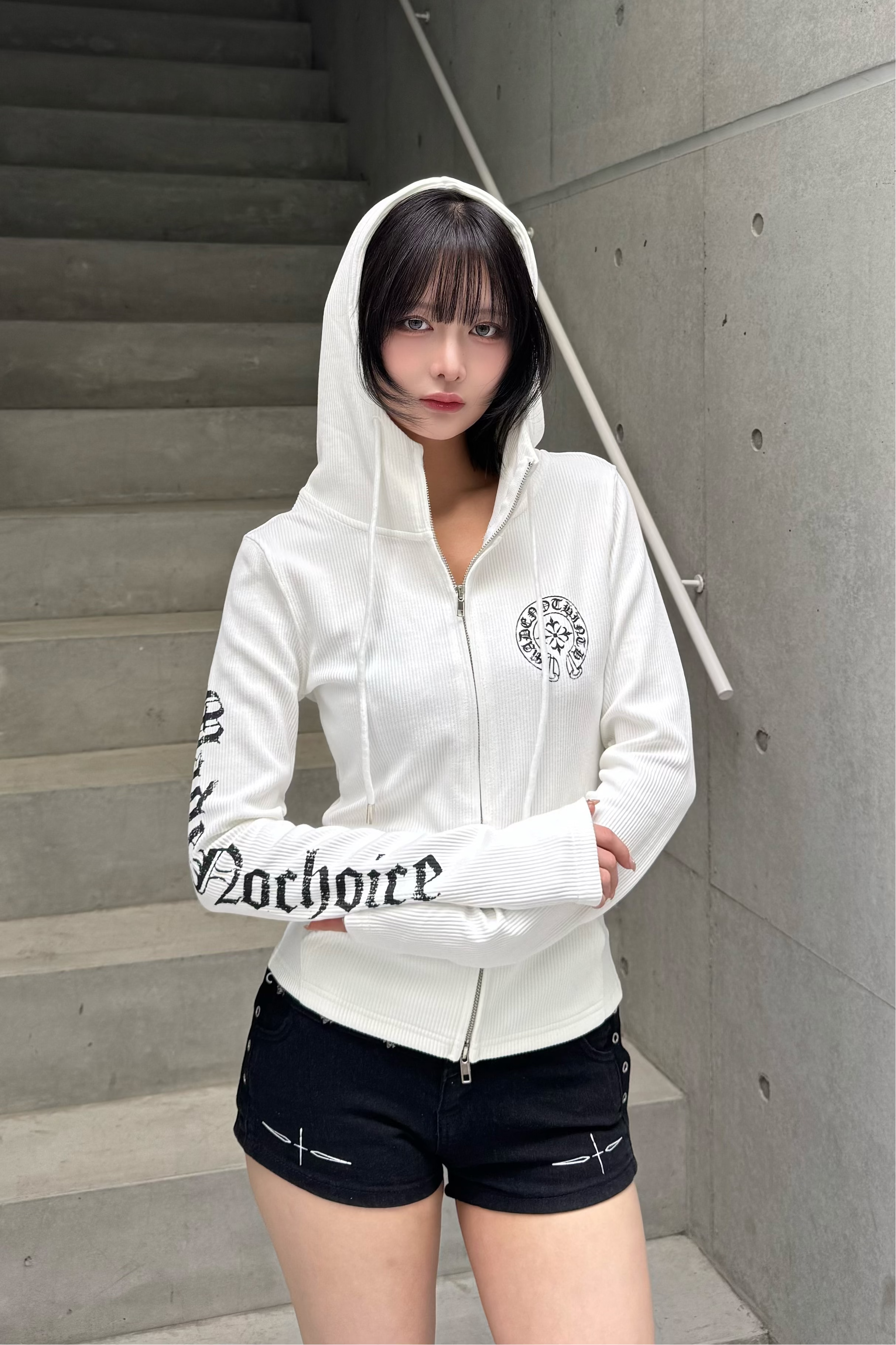 crossline rib zip ZC21169