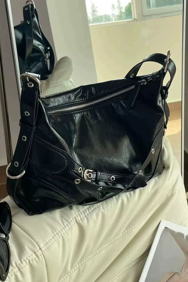 belted leather bag ZC40145