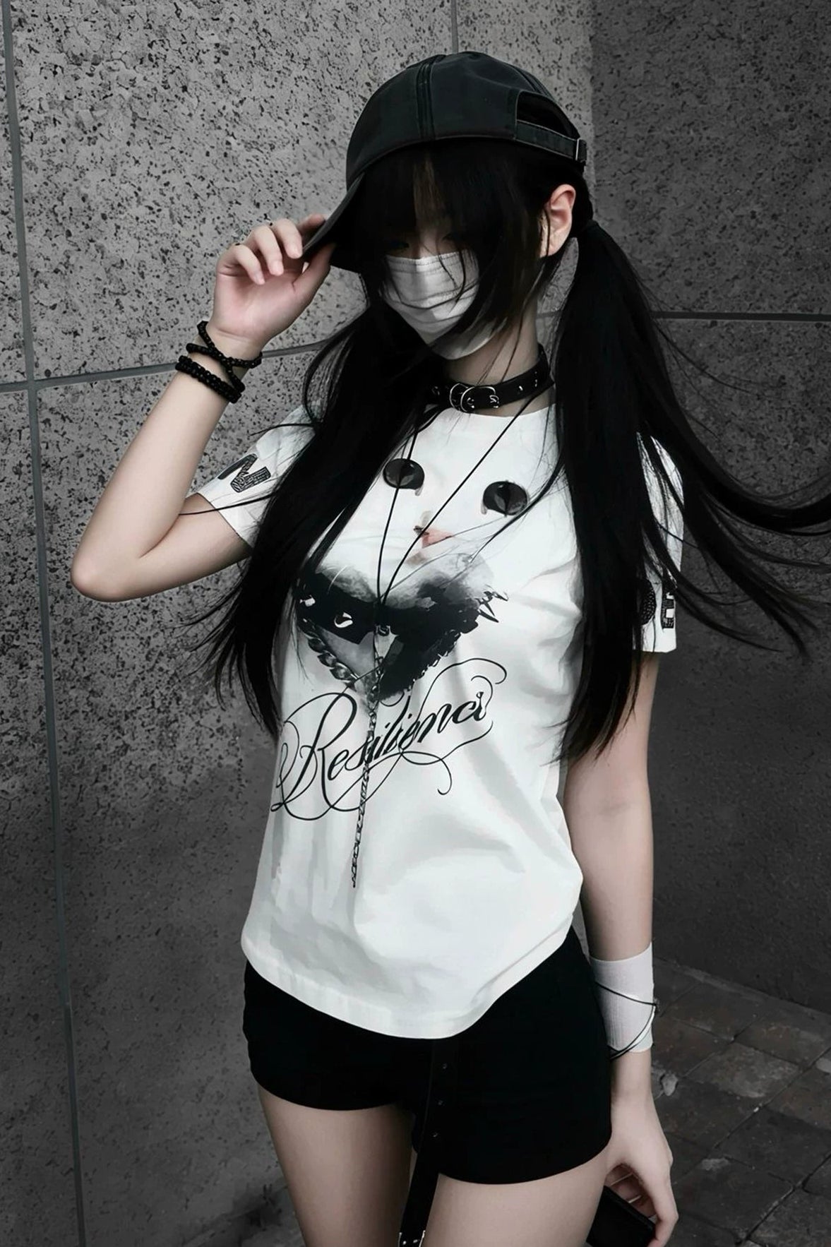 グランジキャットTシャツ ZC21398