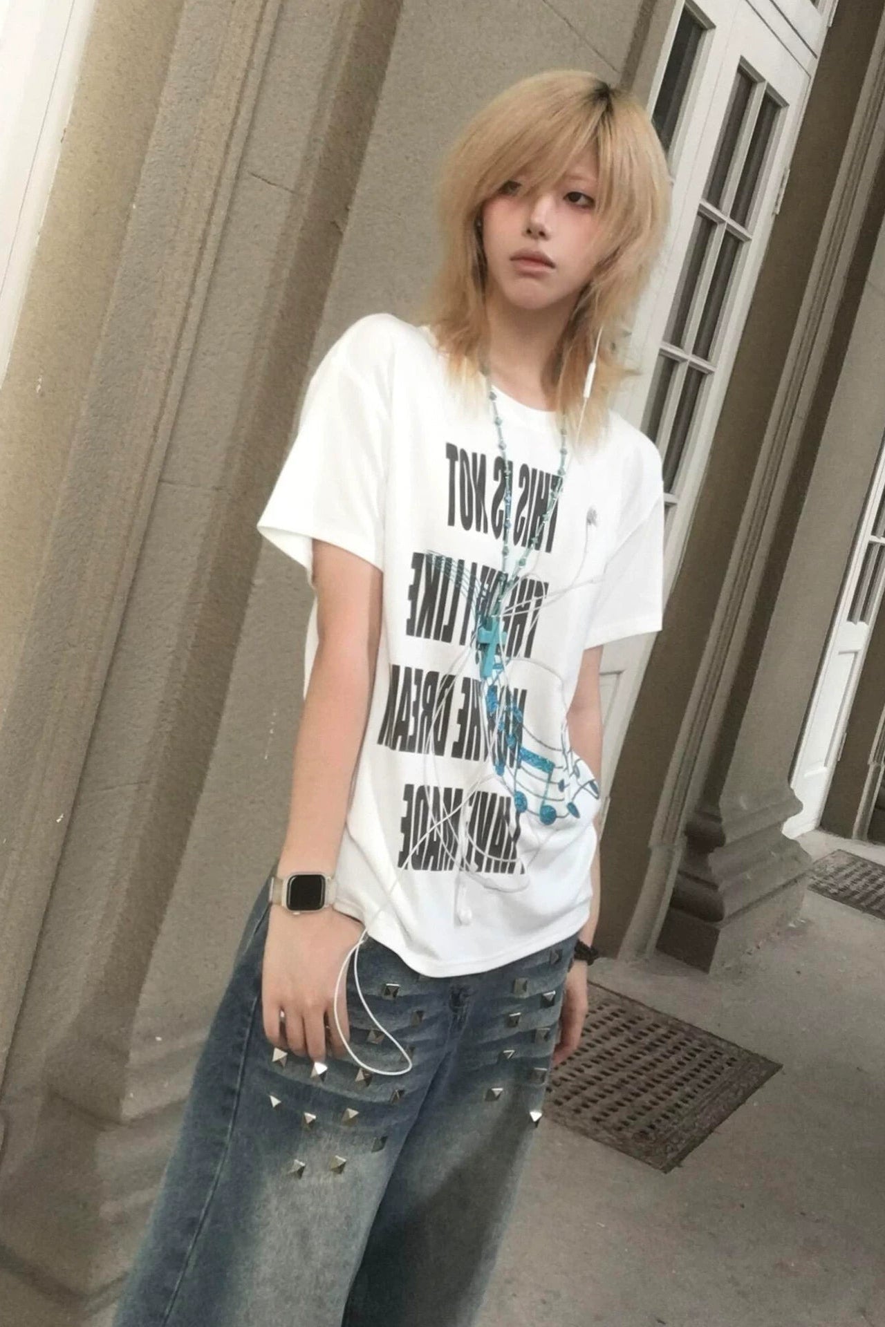 オーバーグランジTシャツ ZC21397