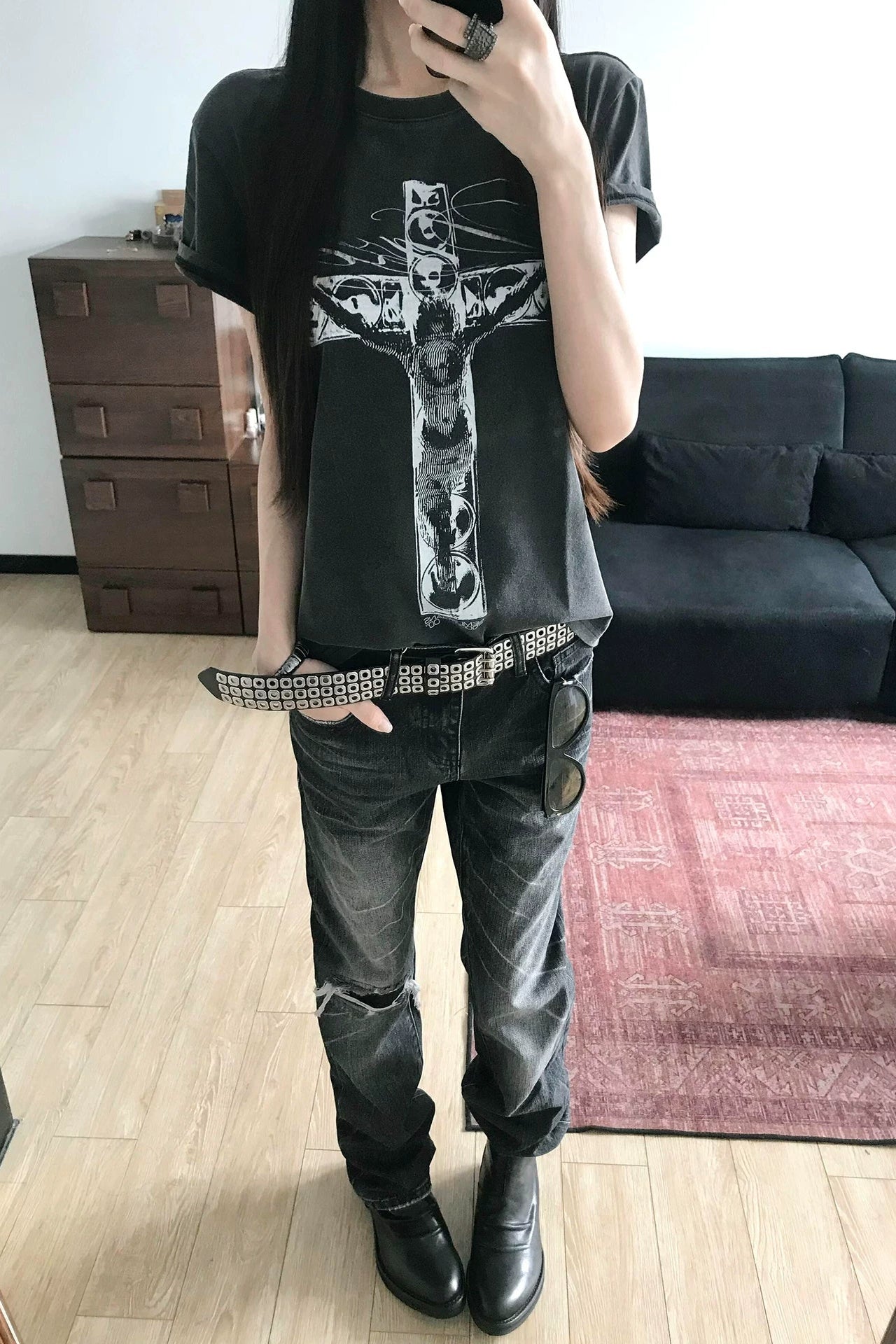 ビンテージクロスTシャツ ZC21388