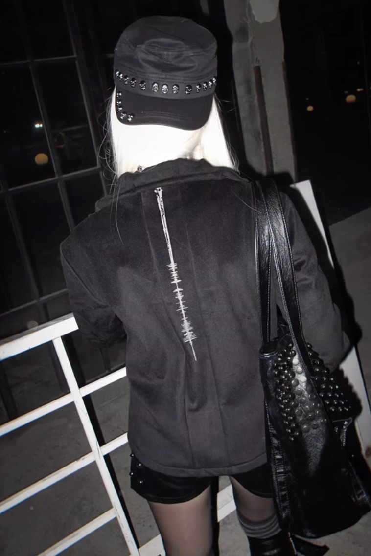 stand collar visual jacket ZC30106