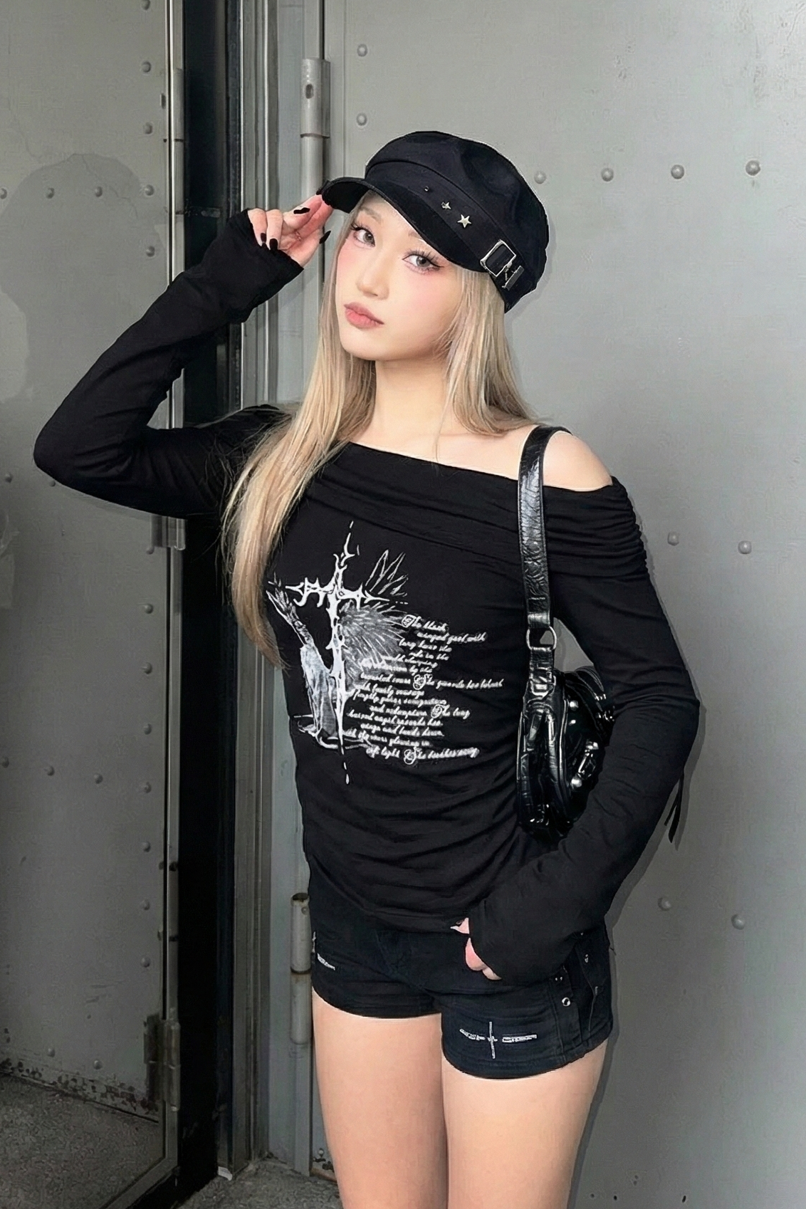 line stone skull tops ZC21194