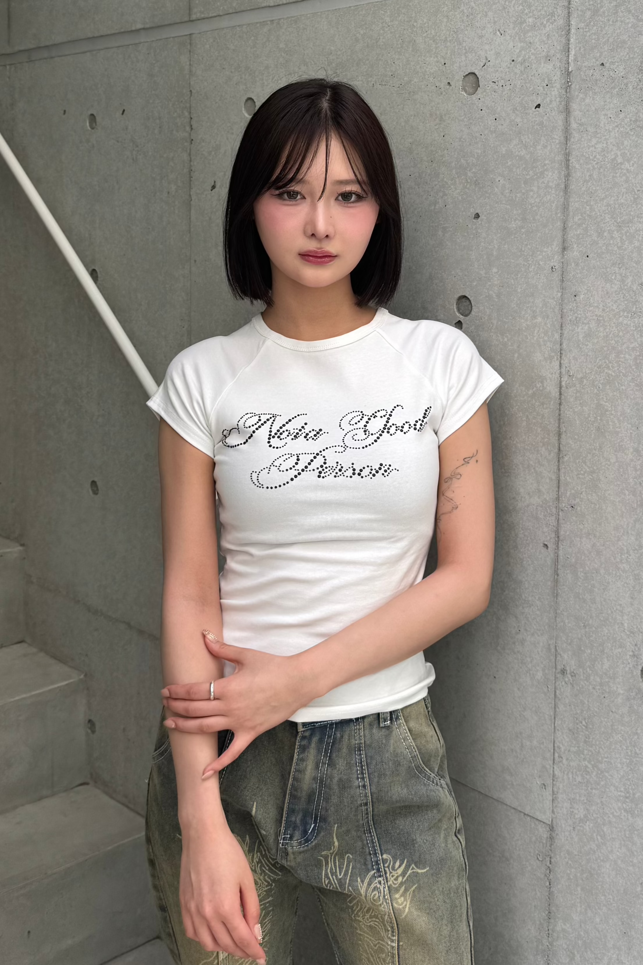 Edge letter Tshirt ZC20862