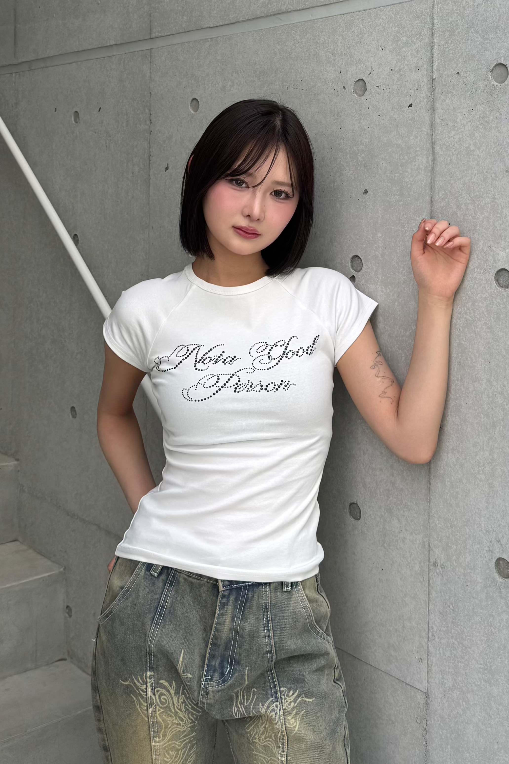 Edge letter Tshirt ZC20862