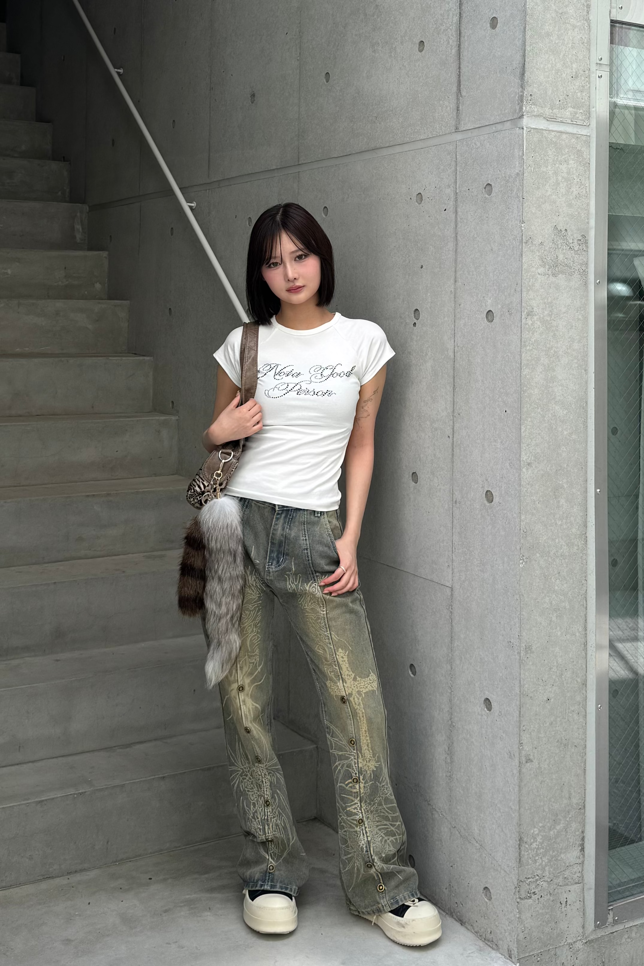 Edge letter Tshirt ZC20862
