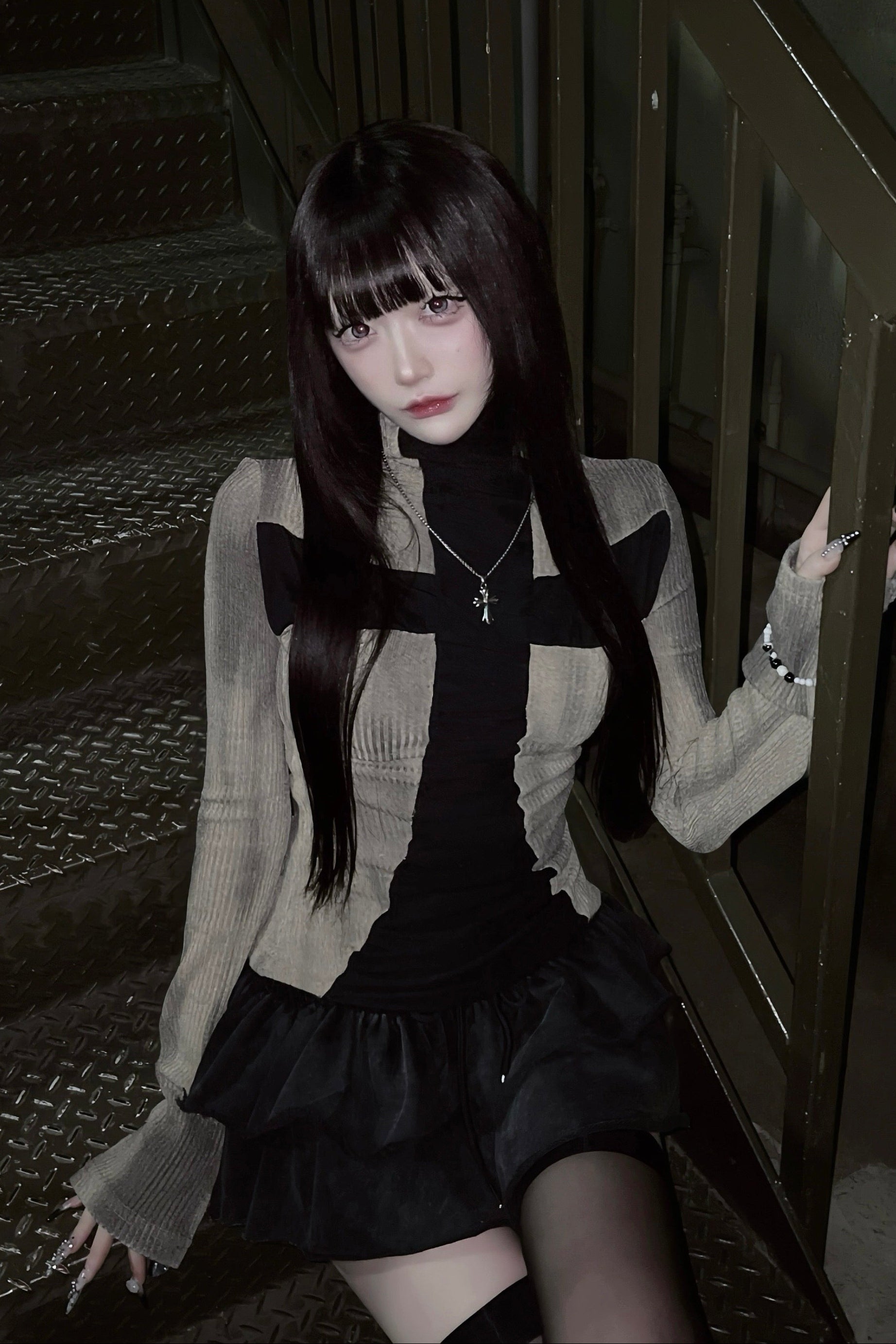 rebel rosary fit tops ZC21215