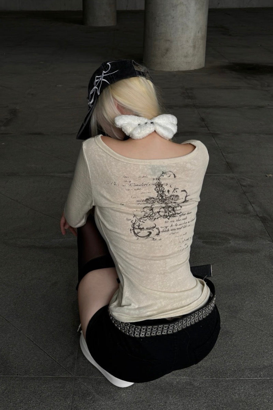 vintage cross long sleeve ZC21206