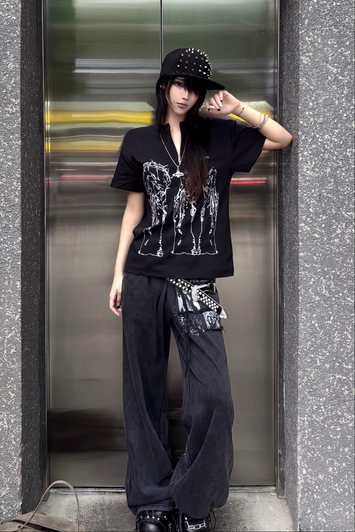 fallen angel feather Tshirt ZC21275