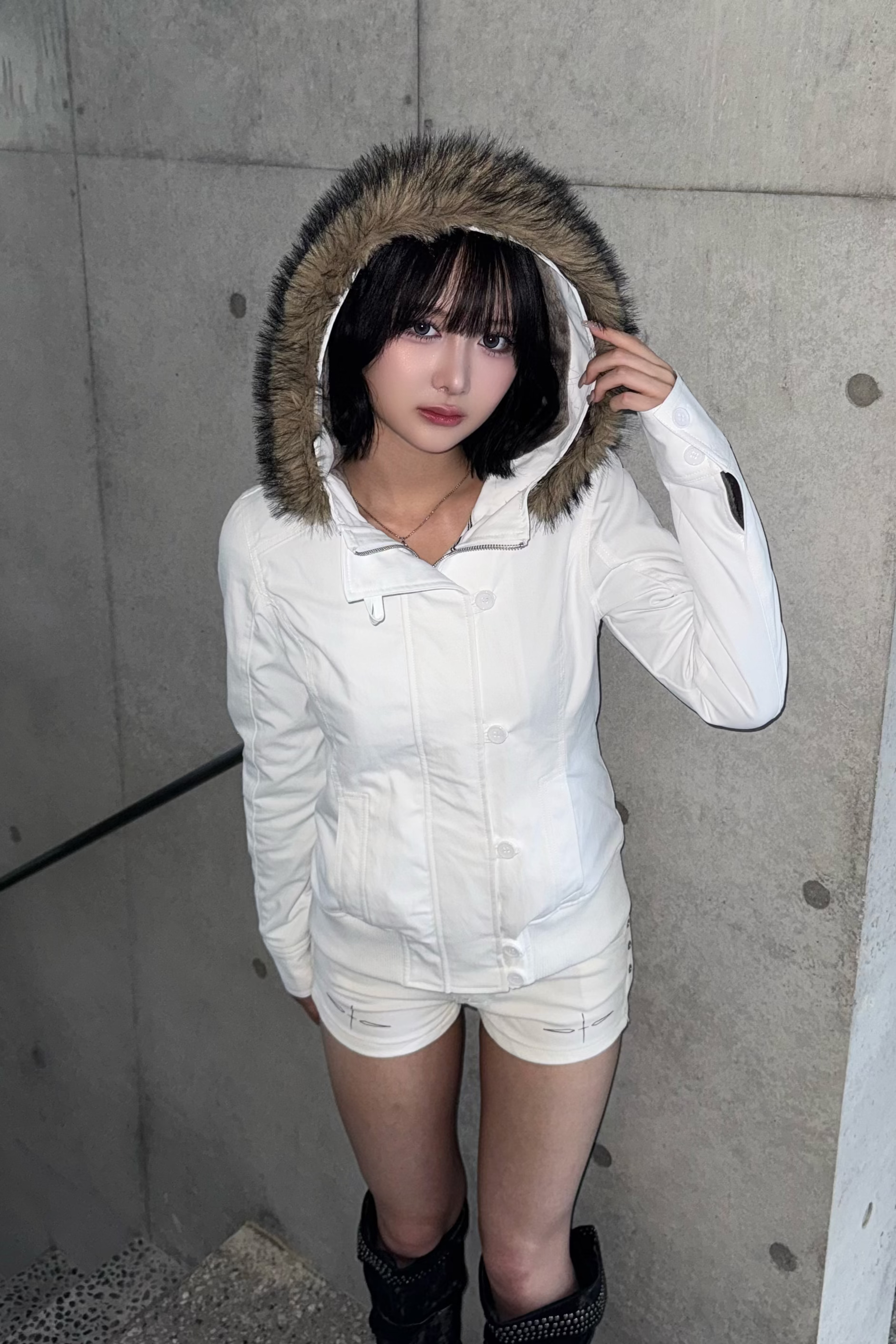 Snow Grip slim Jacket ZC30067