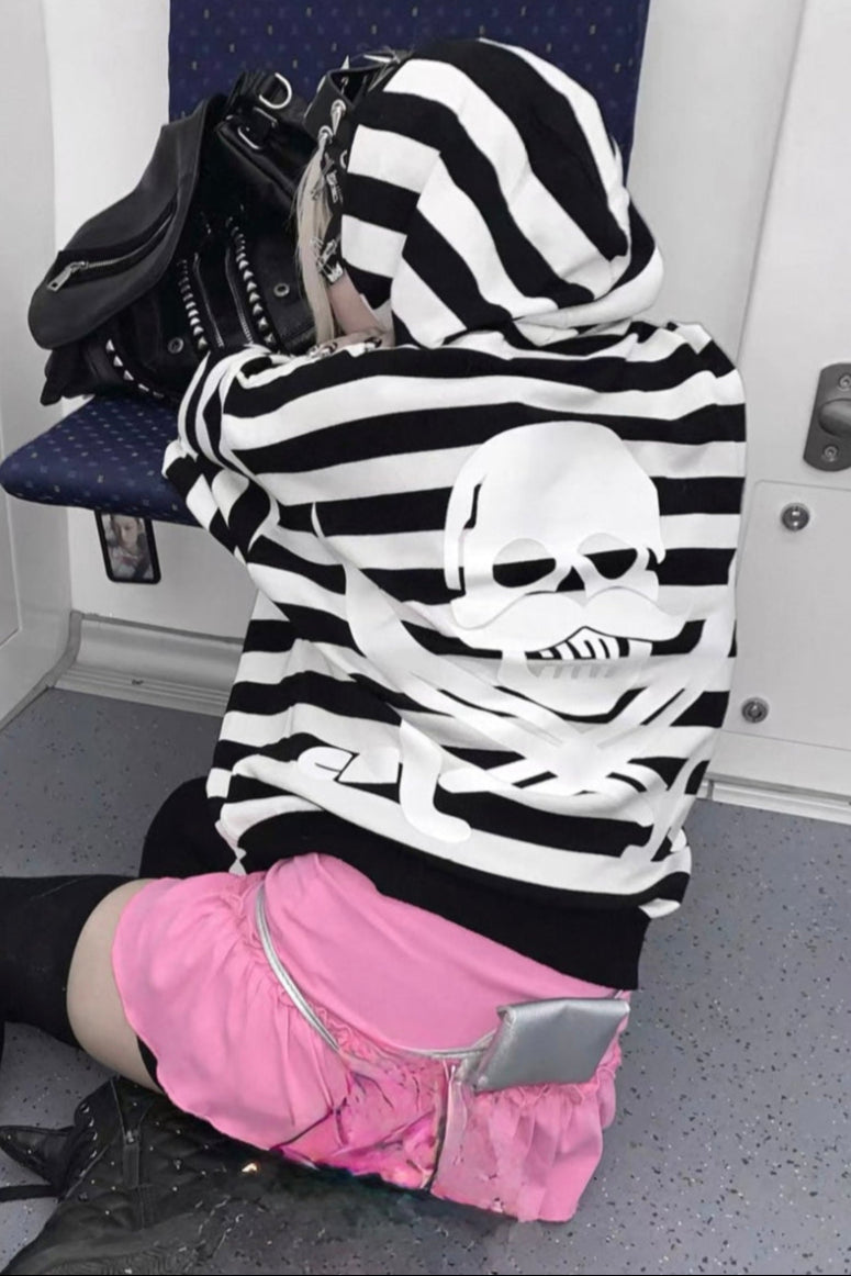 Back skull  simasima hoodie ZC21119