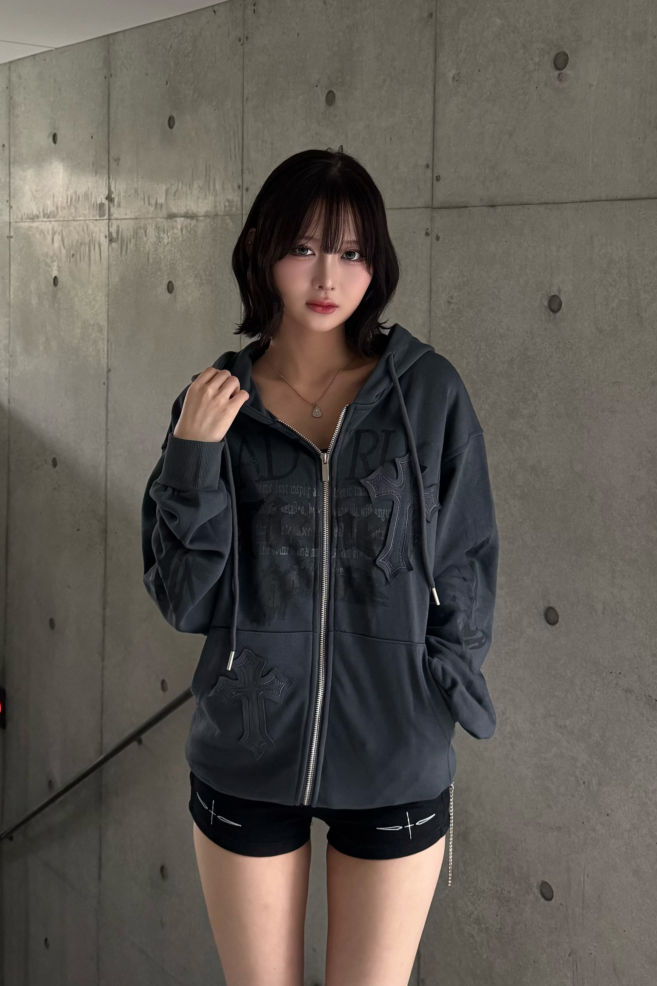 cross stitch hoodie ZC21158