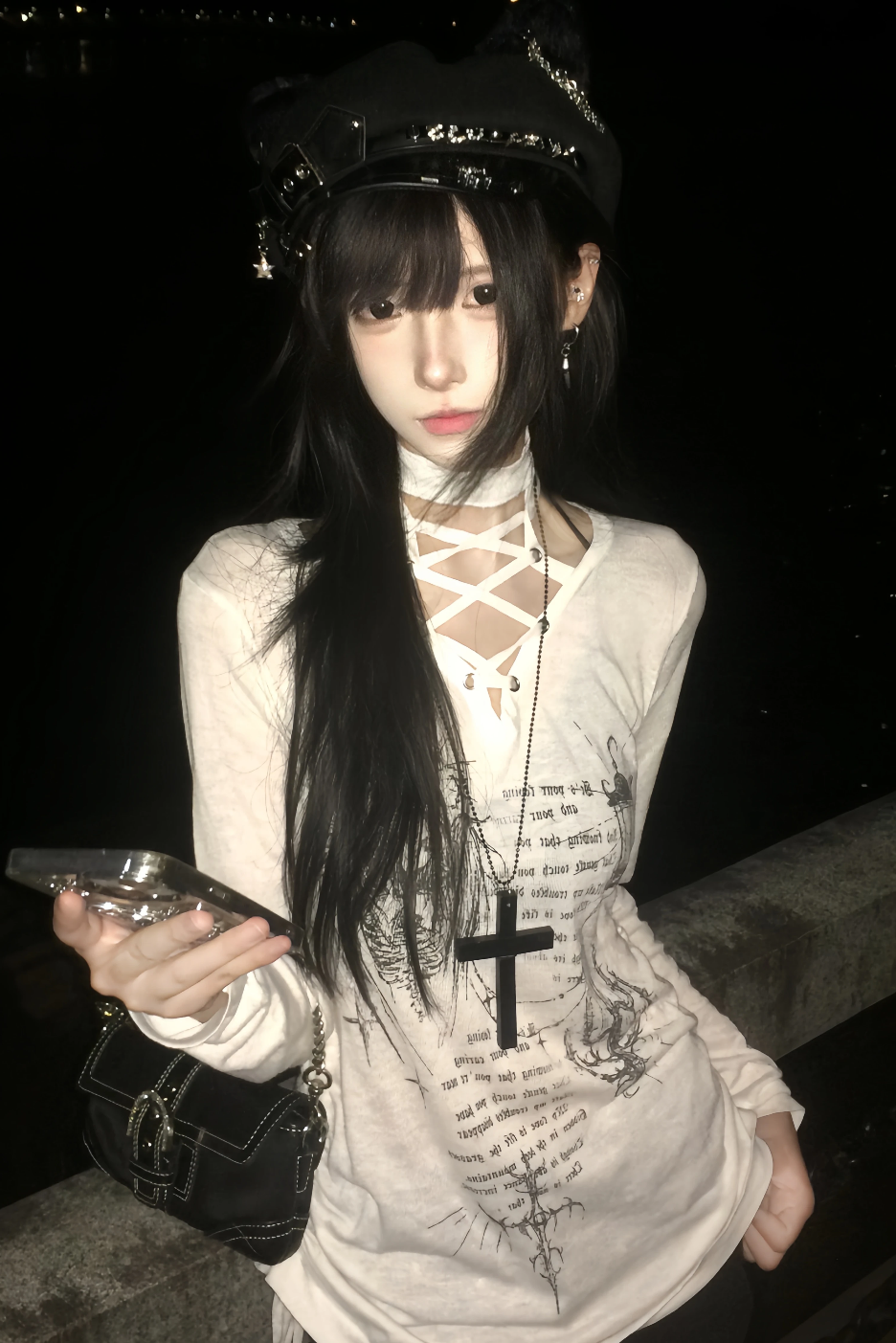 lace up sier tops ZC21172