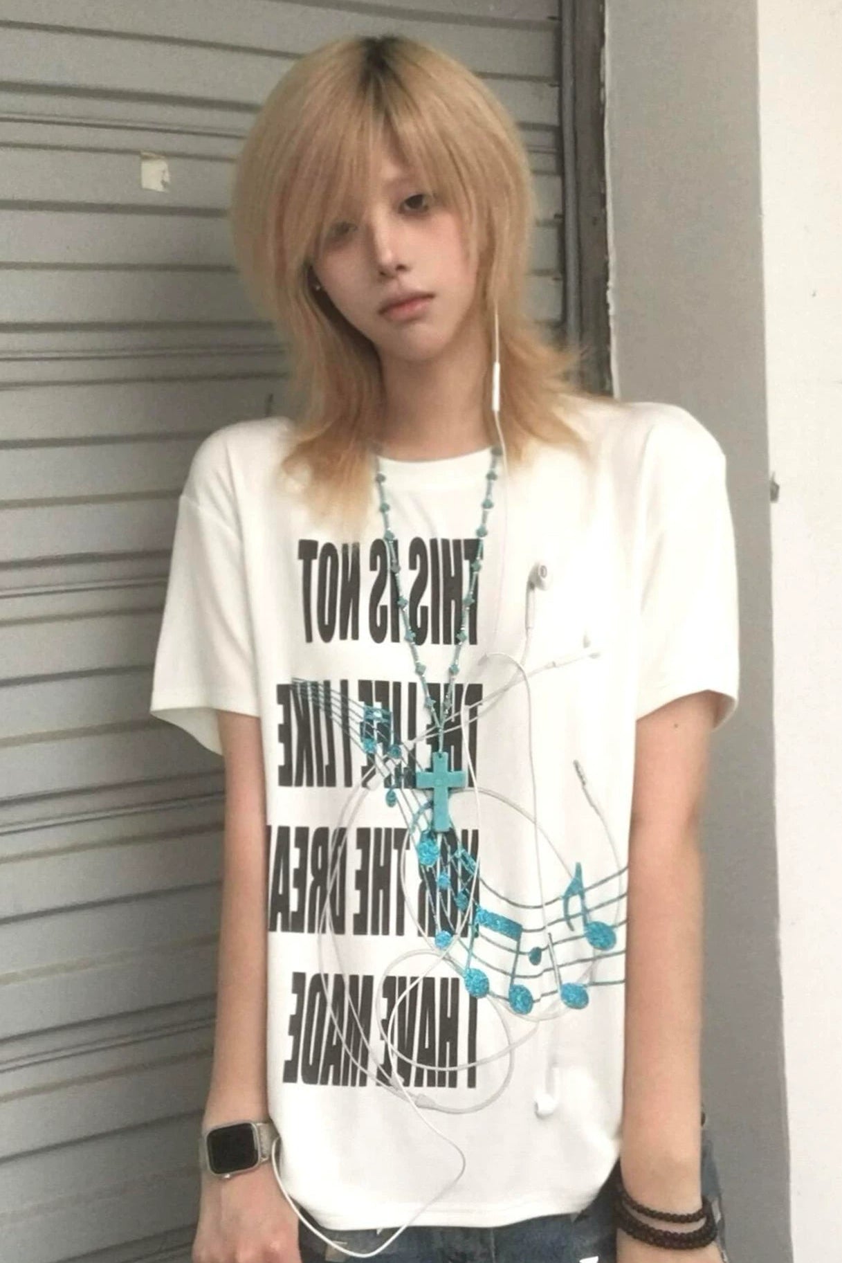 オーバーグランジTシャツ ZC21397