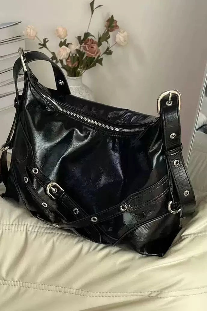 belted leather bag ZC40145