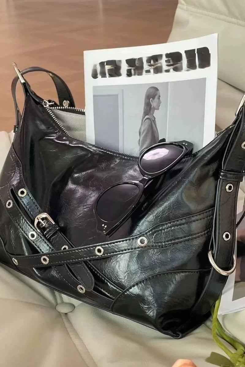belted leather bag ZC40145
