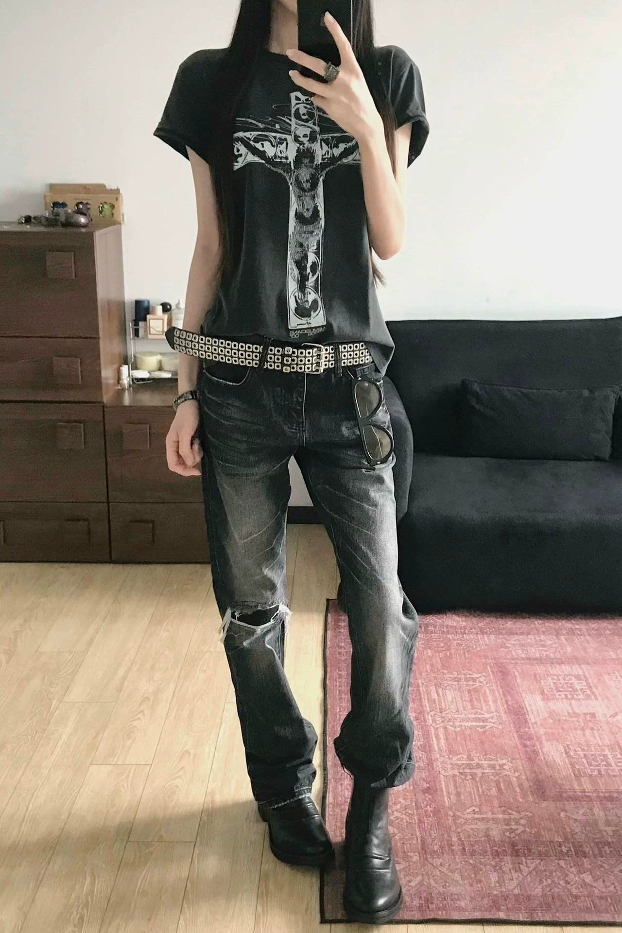 ビンテージクロスTシャツ ZC21388
