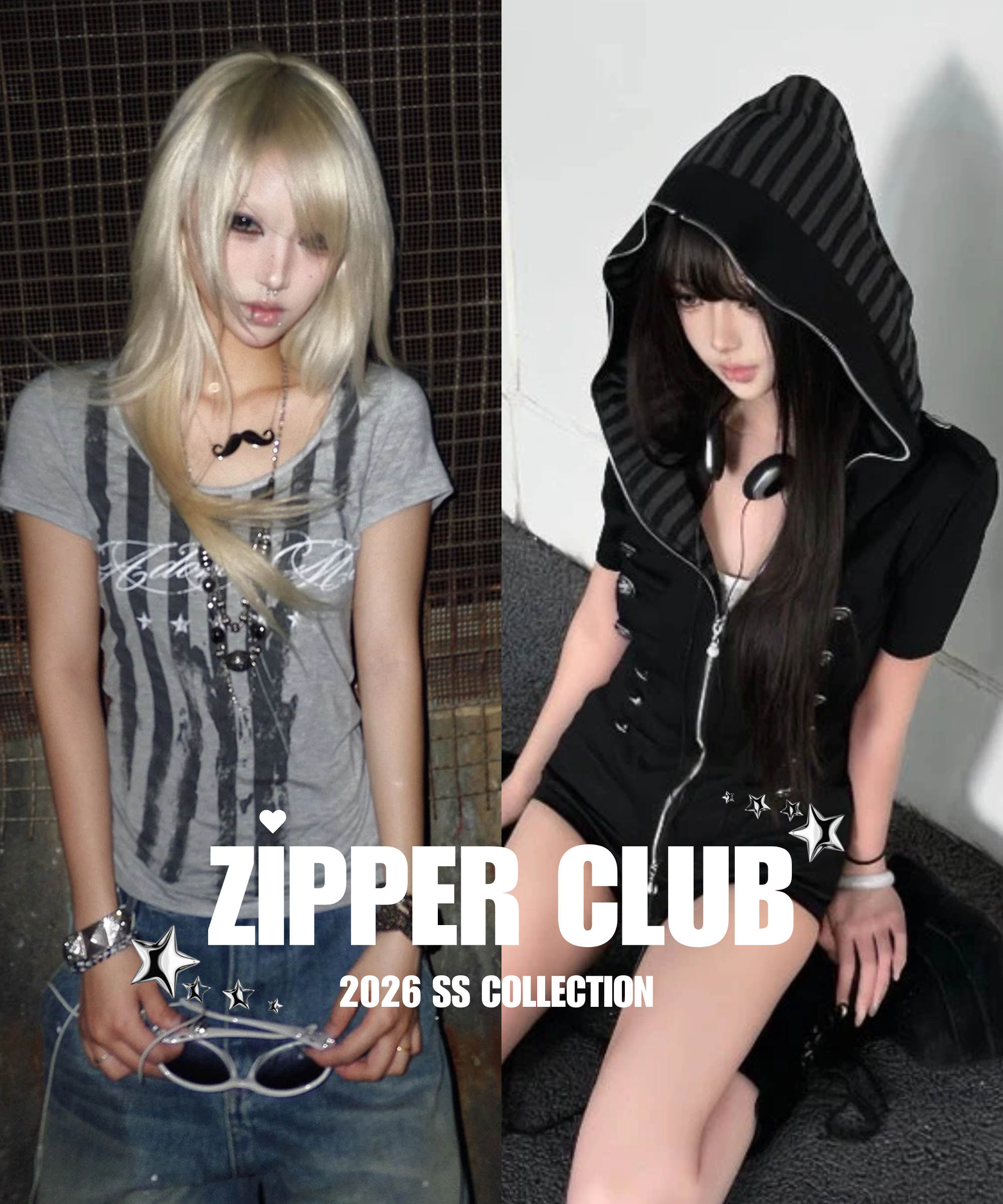 ZIPPER CLUB | Y2K・平成ファッションレディース通販サイト